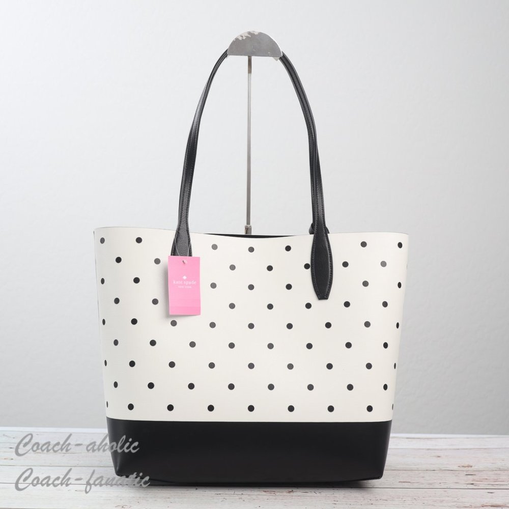 NWT Disney x Kate Spade New York Minnie Mouse Tote Bag with Wristlet - Picture 8 of 12